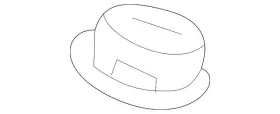 90080-94196 Toyota Genuine Shock Mount Insulator Rear #2