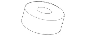 90540-a0003 Toyota Genuine Shock Upper Bushing