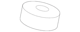 90540-a0008 Toyota Genuine Shock Lower Bushing