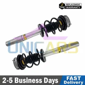 31306775055 Unicars 2pcs Front Shock Struts Assys Fit Bmw E60 E61 3.0l 525i 528i 535i 550i 2wd 04-10
