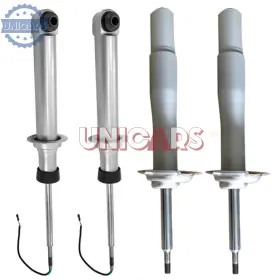 31312283125 Unicars 4x Fit Bmw E60 M5 V10 2006-2010 Front Rear Left Right Shock Absorber Struts Edc