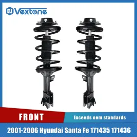 171435 Vextone Pair Front Struts For Hyundai Santa Fe 2001 2002 2003 2004 2005 2006