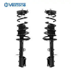 171954 Vextone Pair Rear Struts With Coil Springs For 1993 - 2002 Toyota Corolla Chevy Geo Prizm