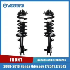 172541 Vextone Front Struts For 2008 2009 2010 Honda Odyssey Left Right With Coil Spring Assembly