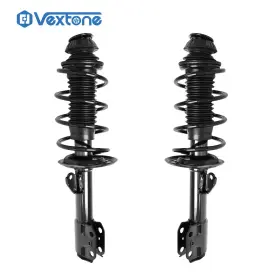 272288 Vextone Front Driver Passenger Side Struts With Coil Spring For 2006 - 2011 Toyota Yaris