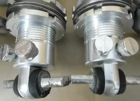 A-205-550tk Viking Coil Over Shock Conversion Dbl Adj Aluminum 550lb Springs #3