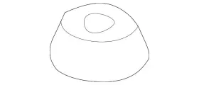 191-512-335 Volkswagen Genuine Spacer Sleeve Washer