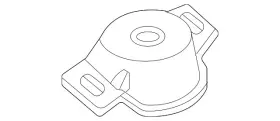 1ea-513-353-g Volkswagen Genuine Shock Mount 1ea-513-353-g Volkswagen Genuine Shock Mount