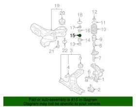 1h0-412-365-a Volkswagen Genuine Bushing #2