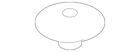 1j0-412-359 Volkswagen Genuine Suspension Strut Mount Cap