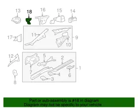 1k0-823-402-a Volkswagen Genuine Mount Bracket #2