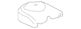 3qf-809-121 Volkswagen Genuine Strut Support