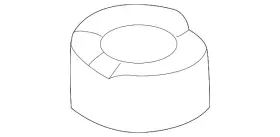 4d0-412-127 Volkswagen Genuine Lower Cap