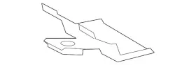 5c0-906-393 Volkswagen Genuine Retaining Bracket
