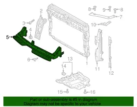 5nn-805-705-f Volkswagen Genuine Guide Support #2