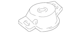5q0-513-353-l Volkswagen Genuine Shock Mount