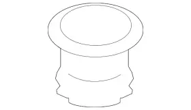 5q0-525-691-a Volkswagen Genuine Retainer