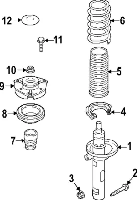 5qm-412-249-a Volkswagen Genuine Bearing Support