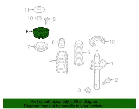 5qm-412-331-a Volkswagen Genuine Strut Mount #2