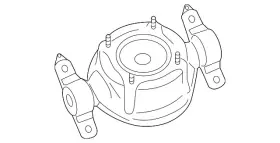 7p0-512-301-d Volkswagen Genuine Mount Bracket