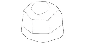 N-901-838-02 Volkswagen Genuine Upper Seat Nut