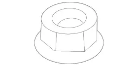 N-910-216-02 Volkswagen Genuine Top Nut