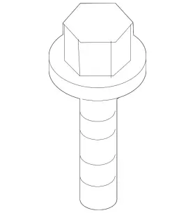 30741286 Volvo Genuine Support Brace Bolt