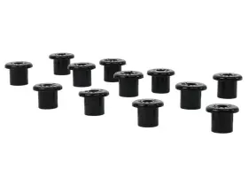 W72315 Whiteline Spring Eye/shackle Bushing Kit For Jeep Cj7 Front/rear