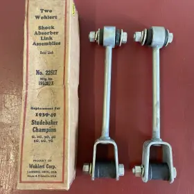 195287x Wohlert For Studebaker 22517 Rear Shock Absorber Link Assemblies 1939 - 1949 Champion