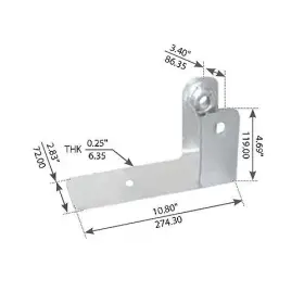 Wa12-2370 World American Shock Bracket Lh #2