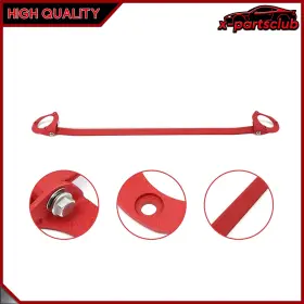 X163417p01 X-partsclub Red For 2006-2017 Toyota Camry Suspension Front Upper Strut Tower Bar/brace