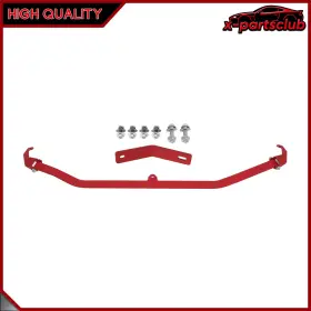 X163434p01 X-partsclub Red For 2008-2013 Honda Fit Suspension Front Upper Strut Tower Bar/brace