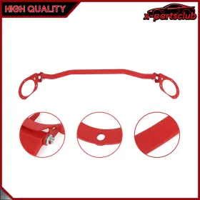 X163444p01 X-partsclub Red For 2008 -2012 Subaru Impreza Suspension Front Upper Strut Tower Bar / Brace