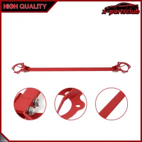 X163734p01 X-partsclub Red For 2018-2020 Honda Accord Front Upper Suspension Strut Tower Bar /brace