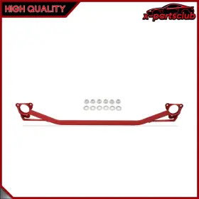 X163736p01 X-partsclub Red For 2013-2020 Mazda Cx-5 Suspension Front Upper Strut Tower Bar / Brace