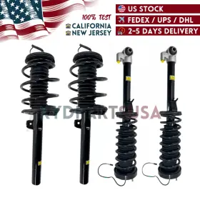 31311091557 Xydpartsusa 4x Front Rear Shock Struts Assembly Edc For Bmw E38 740i 740il 750il 1995-2001