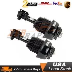 2183201938 Zebraparts Pair Front Air Suspension Struts For 2011-17 Mercedes Benz W218 Cls-class 4matic