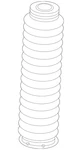 Genuine Nissan Suspension Strut Bellows 54050-7LF0A. Fixed Price $32.07.