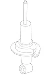 Genuine Nissan 2008-2015 Titan Suspension Shock Absorber Kit Front E6110-9FE4A. Fixed Price $121.49.