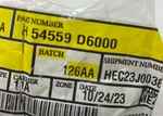 Hyundai Genuine Parts 54559-D6000 Flange Nut-self Locking Lot Of 2. Fixed Price $5.97.