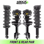 Front & Rear Quick Complete Struts Coil Springs For 2005-2009 Subaru Legacy. Fixed Price $210.45.