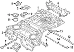 Genuine Nissan Bar Bracket 554F0-6GA0A. Fixed Price $102.99.