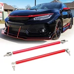 2PCS Adjustable Bumper Lip Splitter Support Rods 8"-11" Universal Red. Fixed Price $26.03.