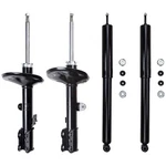 4PCS Gloss Black Struts Shocks For Toyota RAV4 2001-2005 Left Right Front Rear. Fixed Price $88.85.
