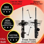 Monroe Oem Front Struts W/ Sway Bar For 2010-2012 Lincoln Mks Lifetime Warranty. Fixed Price $273.74.