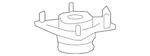 Genuine Honda Shock Mount 51920-T1G-E01. Fixed Price $183.41.