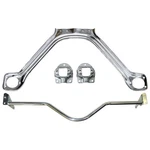 Monte Carlo Bar And Export Brace Kit Curved Chrome Mustang 1967-1970. Fixed Price $206.99.