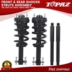 4PCS Front & Rear Shocks Struts Absorbers Kit Fits 2007-20 Chevy Tahoe Gmc Yukon. Fixed Price $179.88.