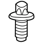 Genuine Mercedes-benz Screw Rnd. Hexal. Head Oem 0029907203. Fixed Price $22.21.