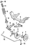 Genuine Mazda Spring Mount NA01-28-380B. Fixed Price $122.96.